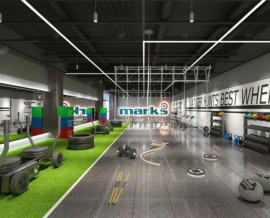 深圳健身房裝修設(shè)計公司-文豐裝飾