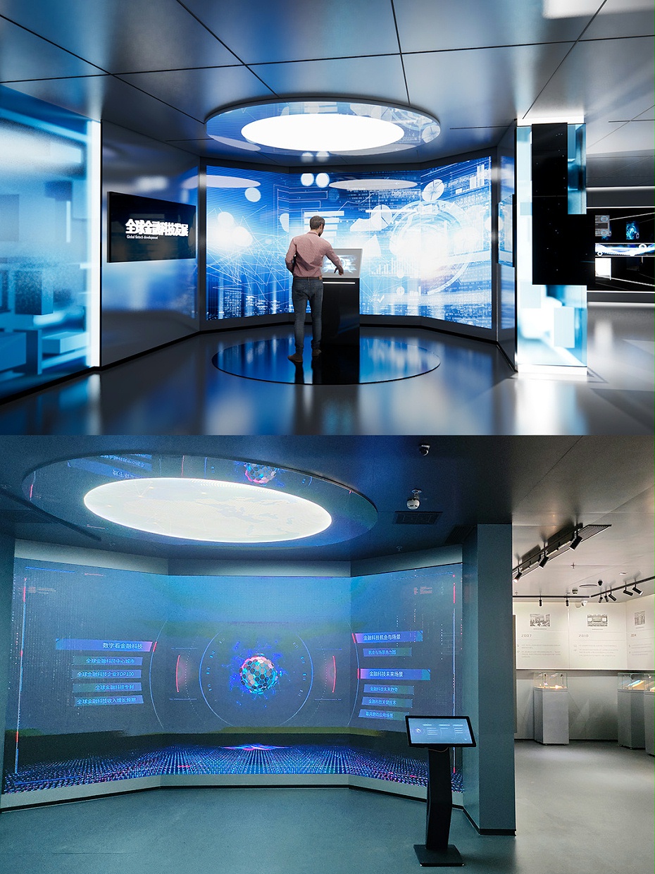 科技風(fēng)設(shè)計(jì) 展廳裝修