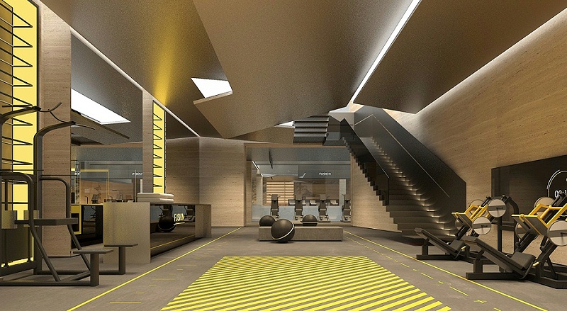 健身房裝修設計效果