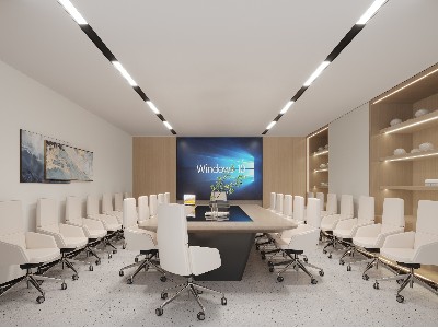 福田辦公室裝修|少即是多！極簡主義塑造商務(wù)干練感