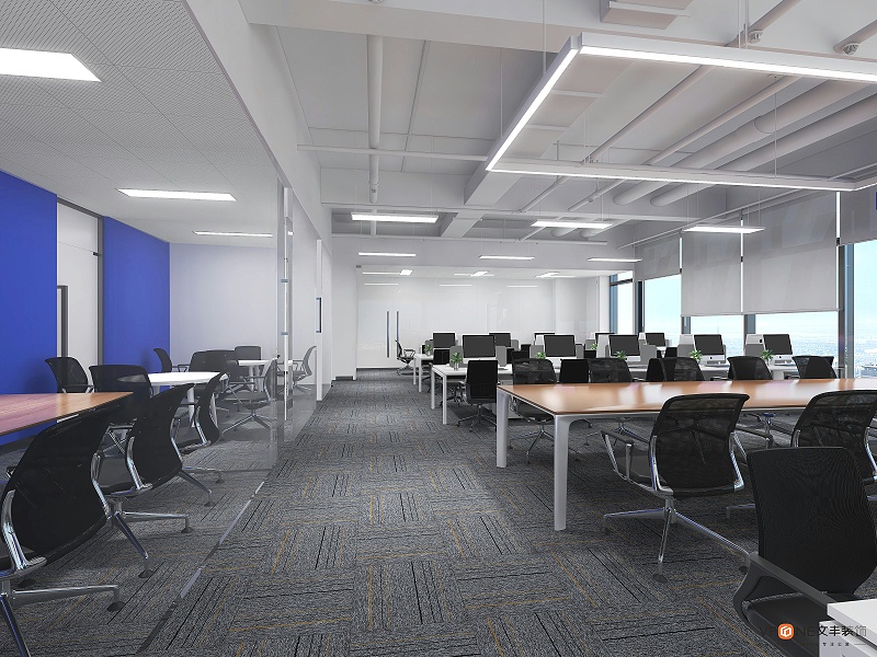 辦公室天花板設計-文豐裝飾