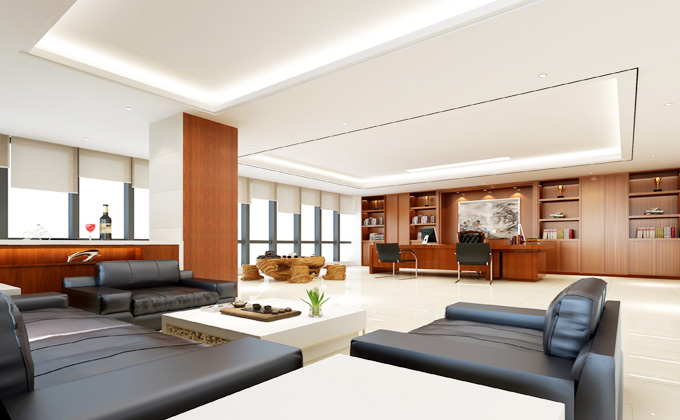 文豐裝飾辦公室裝修效果圖