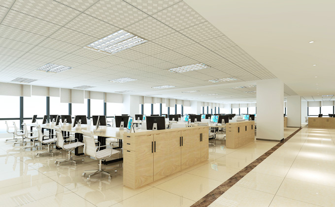 文豐裝飾辦公室裝修效果圖