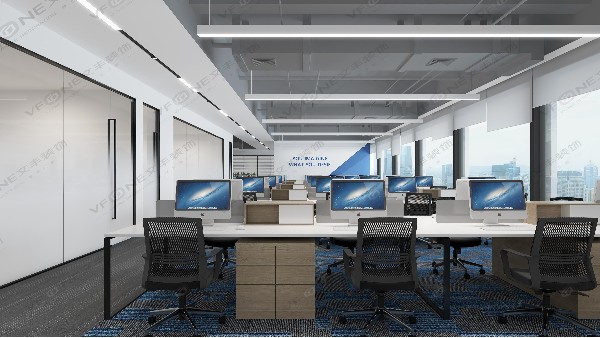 中小型辦公區(qū)空間設(shè)計效果圖-光明區(qū)企業(yè)裝修效果圖