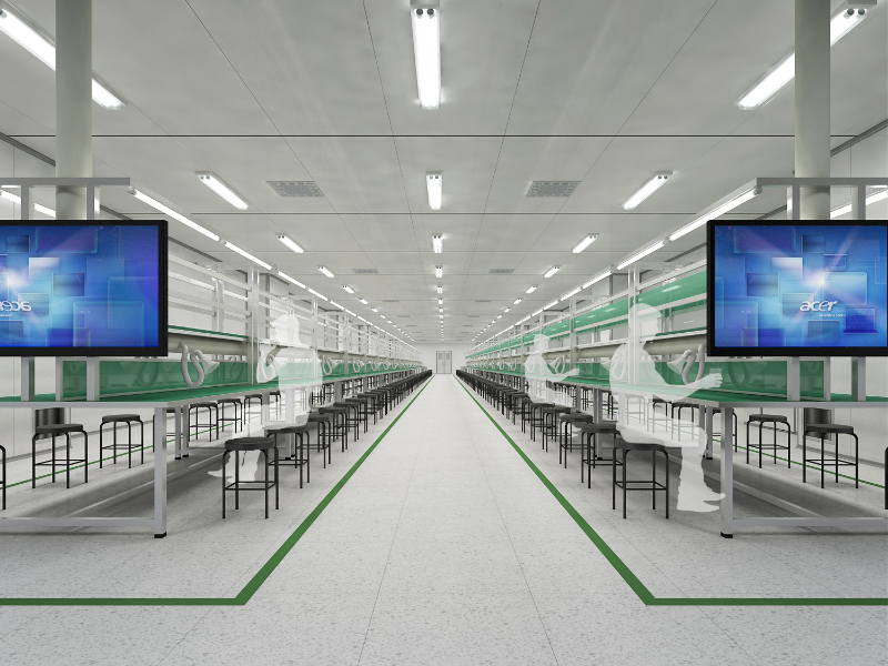 廠房車(chē)間設(shè)計(jì)效果圖