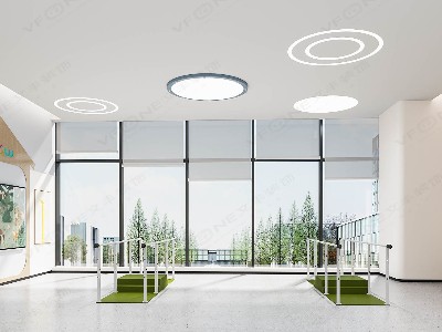 睿寶兒科室內裝修設計_適合小孩子輕松童趣福田診室環(huán)境裝飾效果圖展示