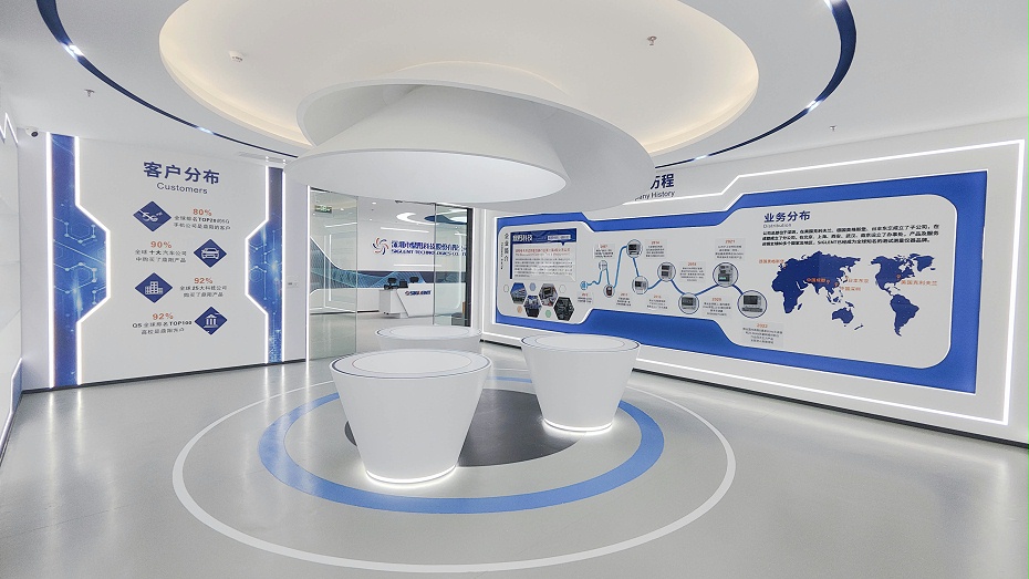 辦公室設(shè)計效果圖-展廳設(shè)計