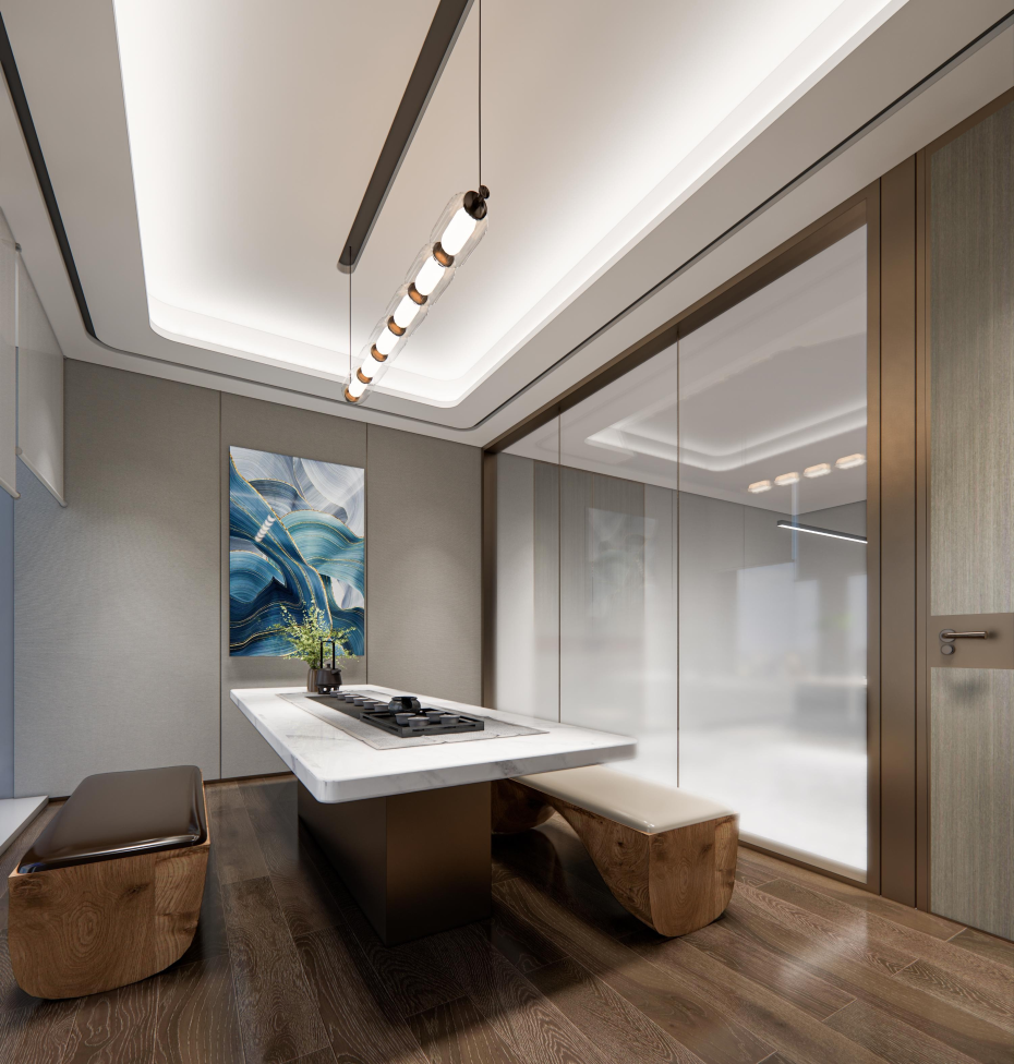 簡約高端辦公室設計