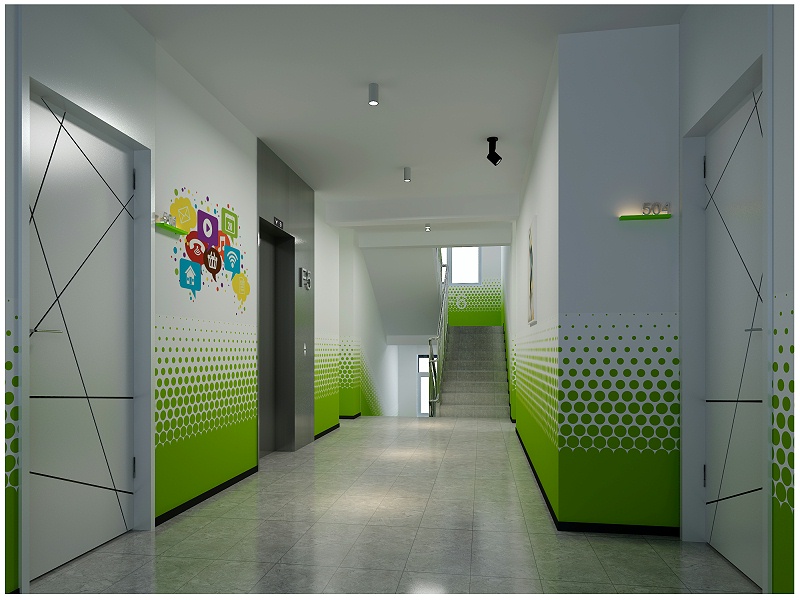 公寓過道設(shè)計