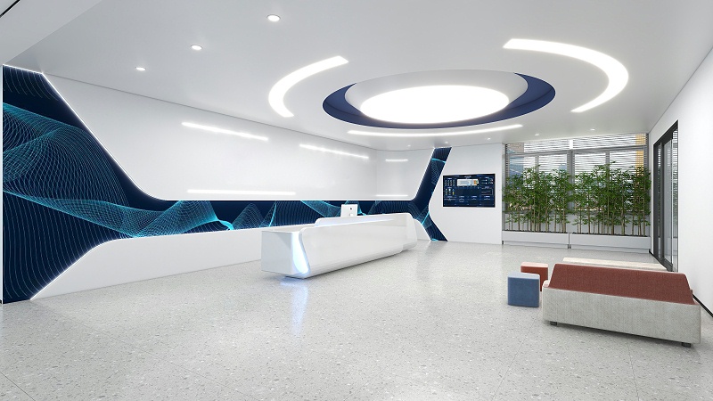 鼎陽(yáng)前廳設(shè)計(jì)-文豐裝飾