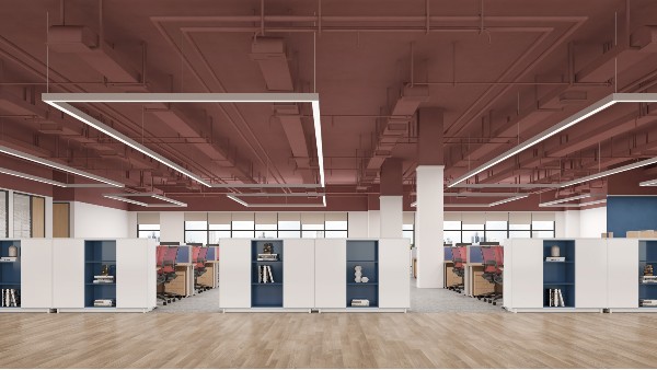 迪芬尼室內(nèi)辦公區(qū)設(shè)計效果圖-專業(yè)寫字樓裝修及設(shè)計-辦公室裝修風(fēng)格