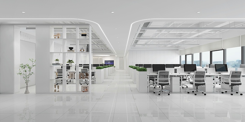 辦公區(qū)設計-文豐裝飾