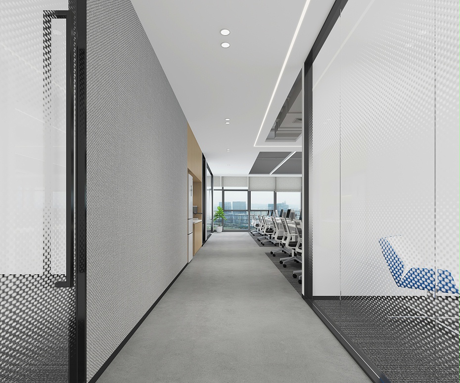 走道設(shè)計裝修效果圖-深圳文豐裝飾