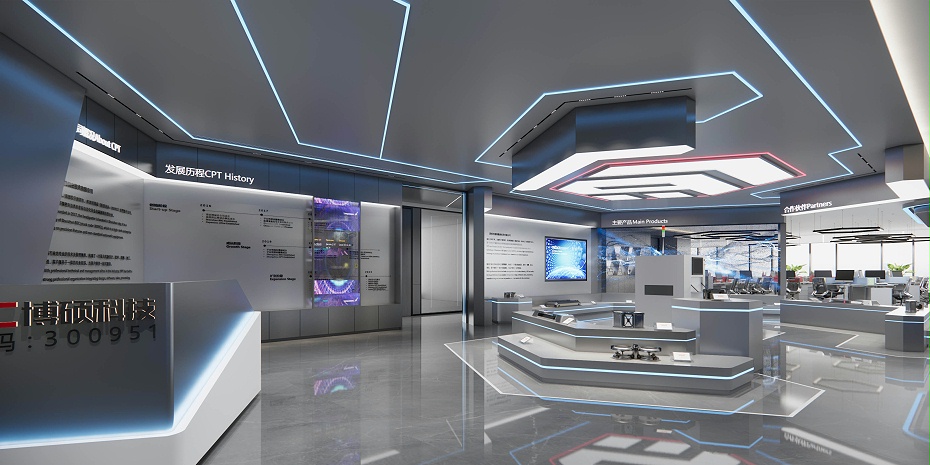 展示區(qū)設(shè)計(jì)效果圖-深圳文豐裝飾