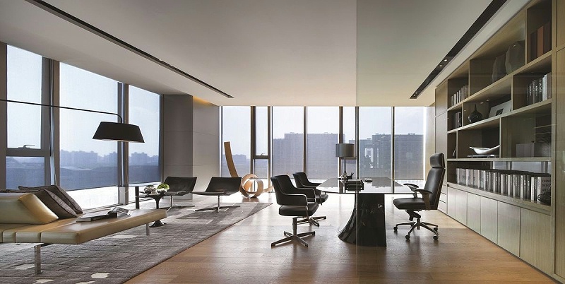 玻璃隔斷裝修-文豐裝飾