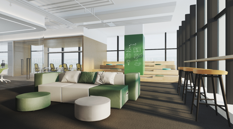 辦公室設(shè)計-玻璃材料