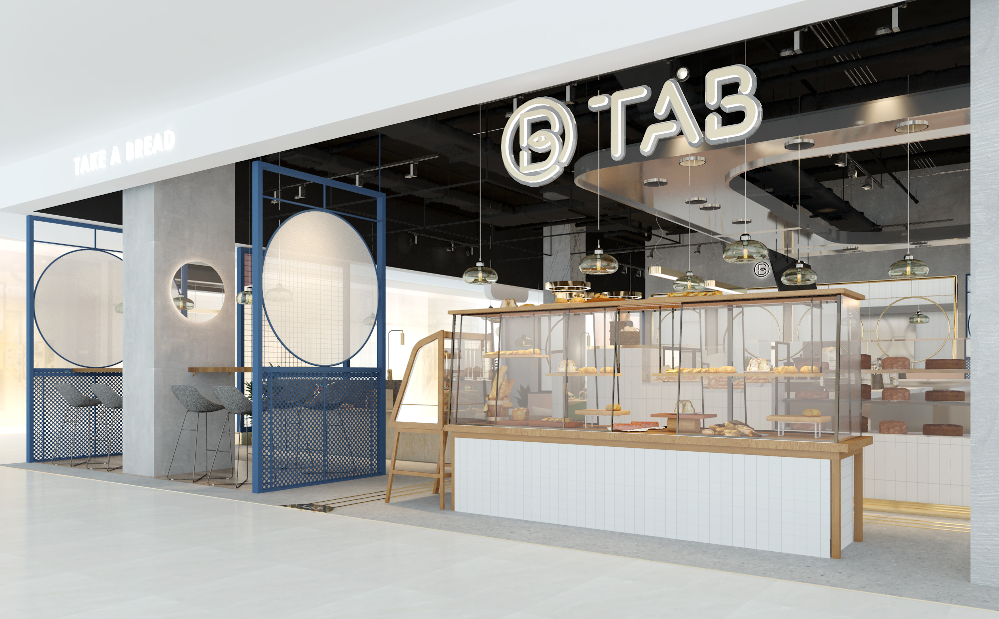 面包店設(shè)計(jì)效果圖片