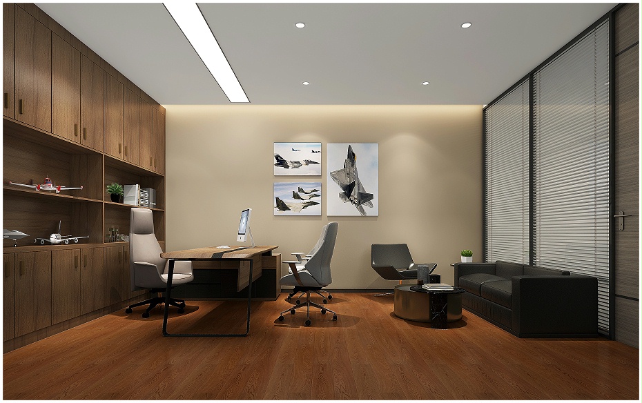 創(chuàng)新型深圳總經(jīng)理室裝修設(shè)計(jì)