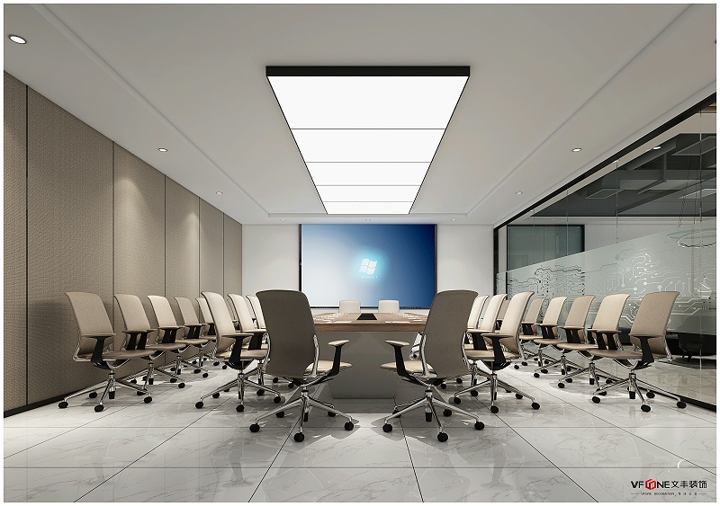 會展中心辦公室裝修-文豐裝飾