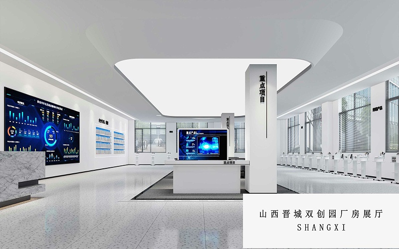 展廳設計效果圖-文豐裝飾