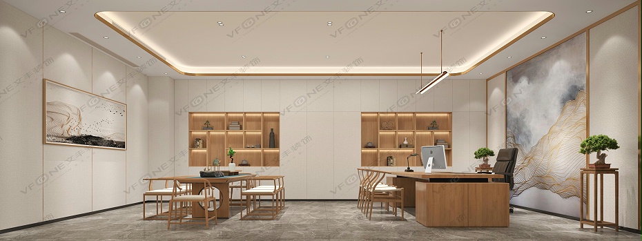 董事長辦公室效果圖
