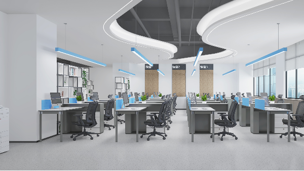 時尚辦公室裝修效果圖-辦公室裝修設(shè)計效果圖-辦公裝修設(shè)計效果圖-深圳文豐裝飾